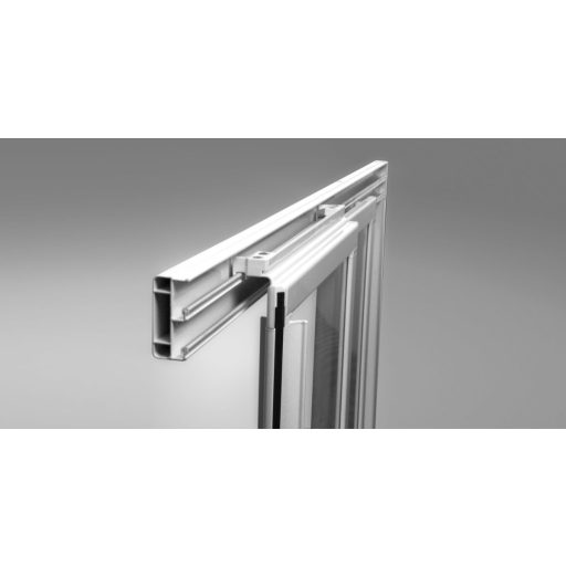 Supernova ASDP3-80 zuhanyajtó 198 fekete+pearl