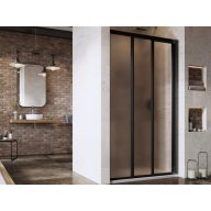 Supernova ASDP3-80 zuhanyajtó 198 fekete+grape