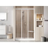 Supernova ASDP3-90 zuhanyajtó 198 fehér+transparent