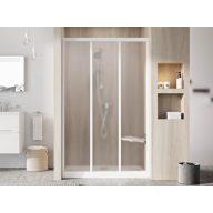 Supernova ASDP3-110 zuhanyajtó 198 fehér+grape