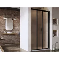 Supernova ASDP3-130 zuhanyajtó 198 fekete+grape