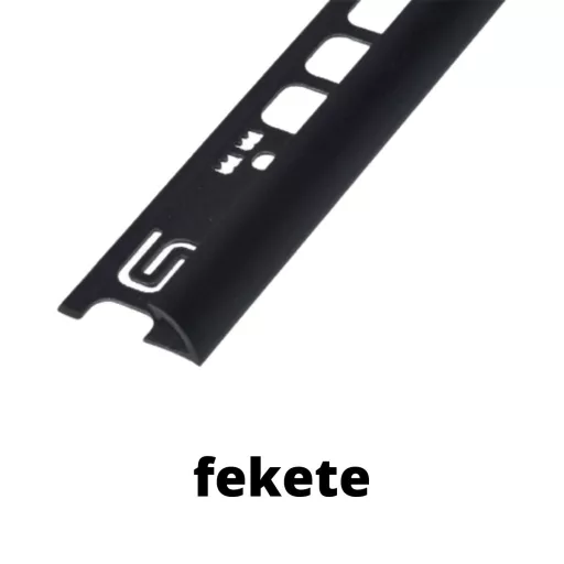 PVC pozitív élvédő profil 9/10 mm/2,50 m többféle színben