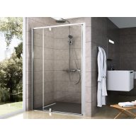 Pivot PDOP2-100 zuhanyajtó szatén+transparent