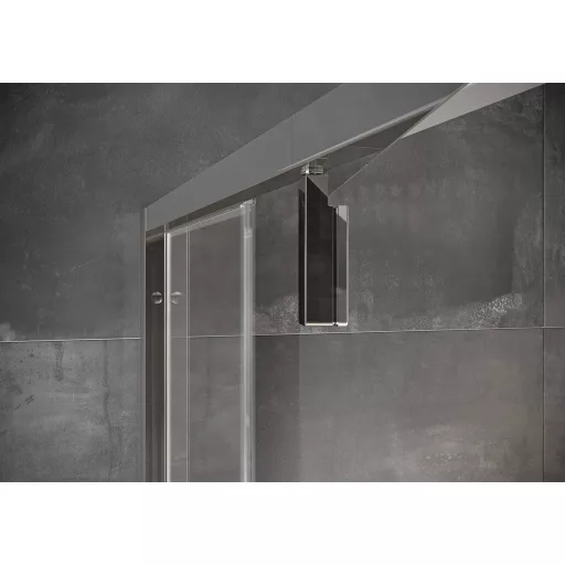 Nexty NDOP1-80 zuhanyajtó fehér+transparent