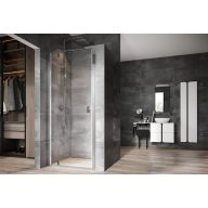 Nexty NDOP1-80 zuhanyajtó krómhatású+transparent