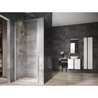 Nexty NDOP1-80 zuhanyajtó szatén+transparent