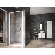 Nexty NDOP1-90 zuhanyajtó fehér+transparent