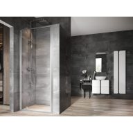 Nexty NDOP1-90 zuhanyajtó szatén+transparent