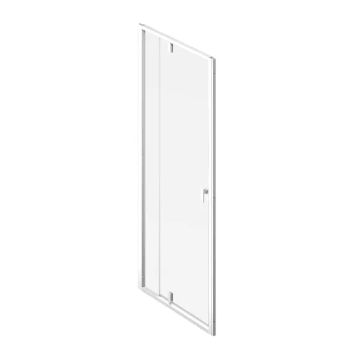 Nexty NDOP2-100 zuhanyajtó matt fehér+transparent