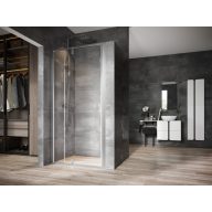 Nexty NDOP2-100 zuhanyajtó szatén+transparent