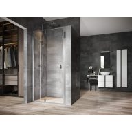 Nexty NDOP2-110 zuhanyajtó krómhatású+transparent