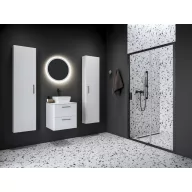 Blix II NBLDP2 110 zuhanyajtó fekete+transparent