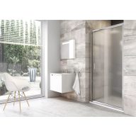 Blix BLDP2-100 zuhanyajtó krómhatású+grape