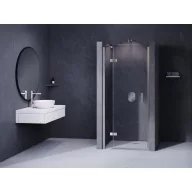 Matrix MSD2-100 zuhanyajtó (A) bal króm+transparent