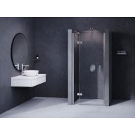 SmartLine SMSD2-120 zuhanyajtó (B) bal króm+transparent