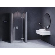 SmartLine SMSD2-90 zuhanyajtó (B) jobb króm+transparent