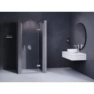 SmartLine SMSD2-90 zuhanyajtó (B) jobb króm+transparent