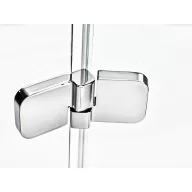   Brilliant BSD2-100 A-bal zuhanyajtó króm+transparent, (990-1005)