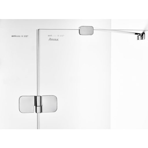 Brilliant BSDPS-120/80 bal zuhanykabin króm+transparent