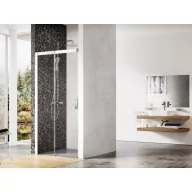 Matrix MSD2-100 zuhanyajtó bal fehér+transparent
