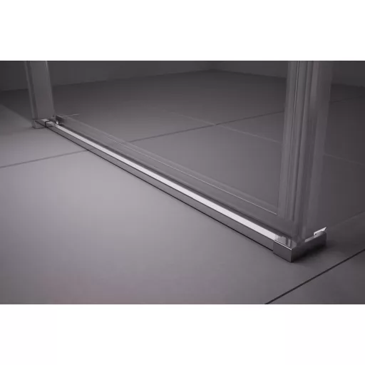 Matrix MSDPS 120x80 zuhanykabin bal fehér+transparent