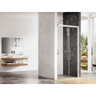 Matrix MSD2-100 zuhanyajtó jobb szatén+transparent