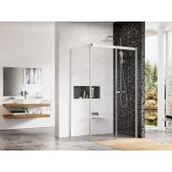 Matrix MSDPS 100x100 zuhanykabin jobb szatén+transparent