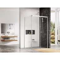 Matrix MSDPS 110x80 zuhanykabin jobb szatén+transparent