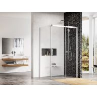   Matrix MSDPS-120x90 zuhanykabin jobb krómhatású+transparent
