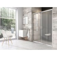 Blix BLDP4-200 zuhanyajtó krómhatású+grape *