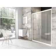 Blix BLDP4-190 zuhanyajtó fehér+grape *