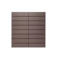 WPC járólap 30x30 cm GF401 középbarna (4elemes)