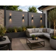 WPC falpanel 156x21x2900 mm - Grey