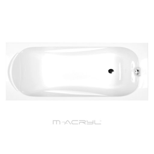 Fürdőkád acryl Sortiment 160x75 +kádláb+peremrögzítő