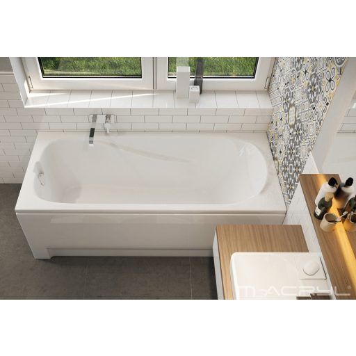 Fürdőkád acryl Sortiment 150x75 +kádláb+peremrögzítő