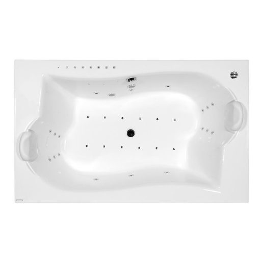 Fürdőkád acryl Royal 180x110 +kádláb+peremrögzítő