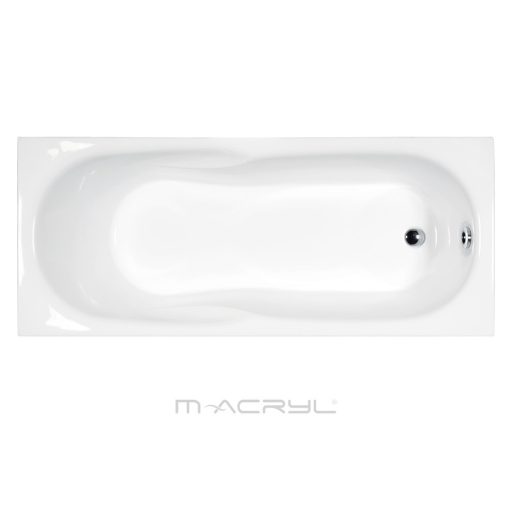 Fürdőkád acryl Nora 150x70 +kádláb + peremrögzítő