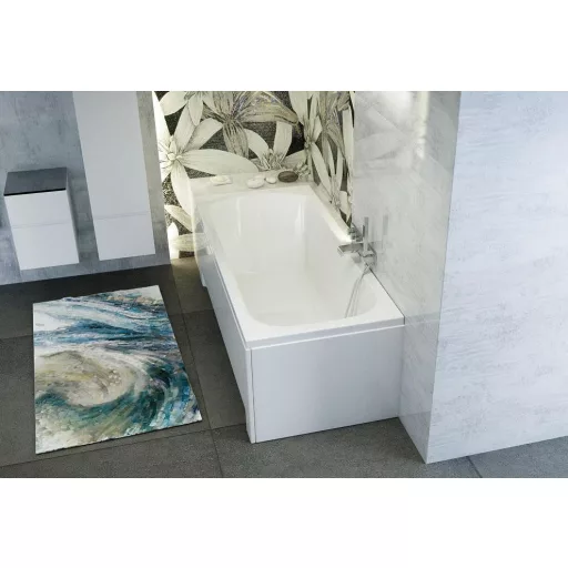 Fürdőkád M-Acryl Mira 140x70 +kádláb+peremrögzítő