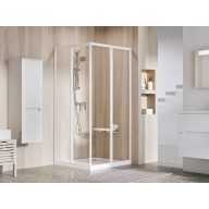 Supernova SRV2-100 195 S zuhanykabin fehér+transparent