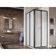 Supernova SRV2-100 195 S zuhanykabin fekete+pearl