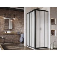 Supernova ASRV3-80 zuhanykabin-198 fekete+pearl