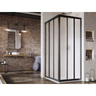 Supernova ASRV3-90 zuhanykabin-198 fekete+grape