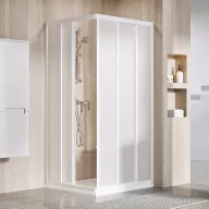 Ravak Zuhanykabin ASRV3-90 szatén+Transparent (1 oldal)