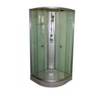   Aqualife Opal 508 C Zuhanykabin 80x80x205 Cm /Tető nélkül / fehér hátfallal