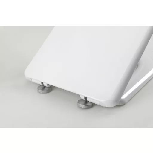 LENA soft close WC-ülőke,duroplast, inox pánt
