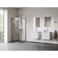 Blix II NBLRV2 80x80 zuhanykabin krómhatású+transparent