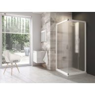 Blix BLRV2 80x80 zuhanykabin fehér+grape