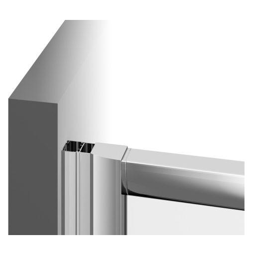 Blix BLRV2 90x90 zuhanykabin fehér+transparent