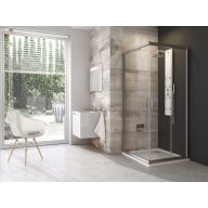 Blix BLRV2 90x90 zuhanykabin szatén+transparent