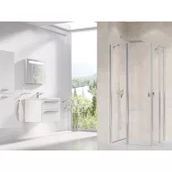   Chrome CRV2-100 zuhanyajtó krómhatású+transparent (1 oldal)